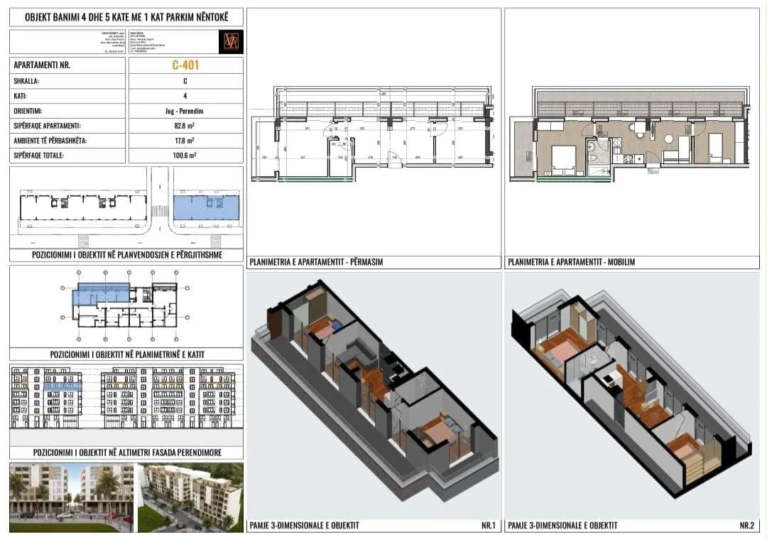 Apartament C-401 w Golem – 100,6 m² — zdjęcie 6