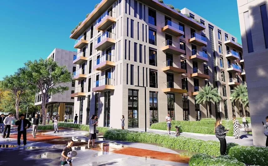 Apartament A1-407 w Qerret – 68,4 m² — zdjęcie 5