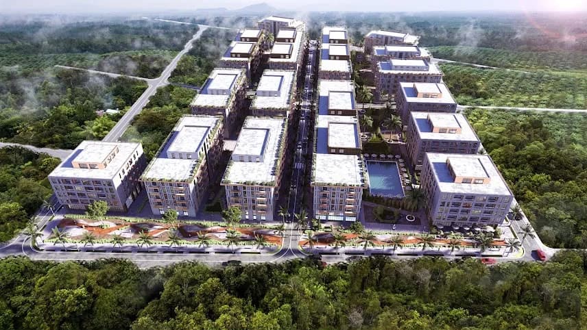 Apartament A1-413 w Qerret – 68,4 m² — zdjęcie 3